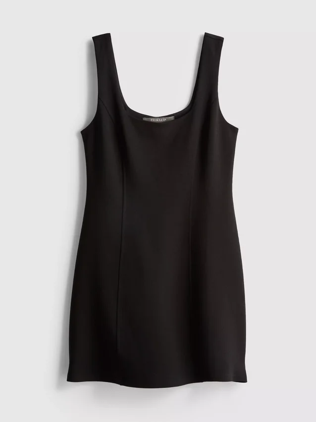 Rochie mini din bumbac Ponte Rochie mini din bumbac Ponte