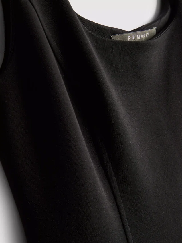 Rochie mini din bumbac Ponte Rochie mini din bumbac Ponte