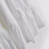 Rochie mini din poplin cu bretele și volane Rochie mini din poplin cu bretele și volane