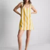 Rochie mini dreaptă cu imprimeu