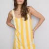 Rochie mini dreaptă cu imprimeu
