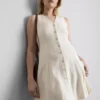 Rochie mini fără mâneci, cu decolteu în V Rochie mini fără mâneci, cu decolteu în V