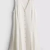 Rochie mini fără mâneci, cu decolteu în V Rochie mini fără mâneci, cu decolteu în V