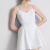 Rochie mini structurată tip corset Rochie mini structurată tip corset