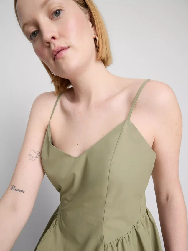 Rochie mini structurată tip corset Rochie mini structurată tip corset