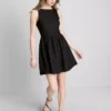 Rochie mini texturată, cu efect de șifonare Rochie mini texturată, cu efect de șifonare