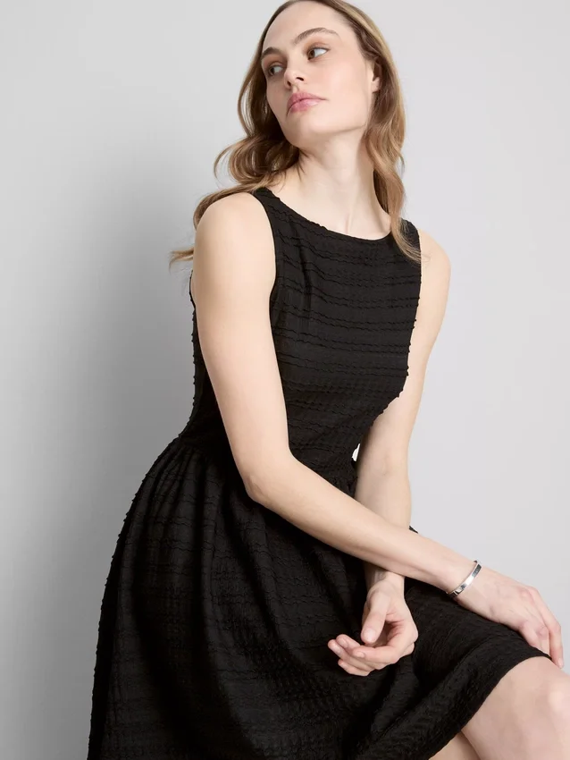 Rochie mini texturată, cu efect de șifonare Rochie mini texturată, cu efect de șifonare