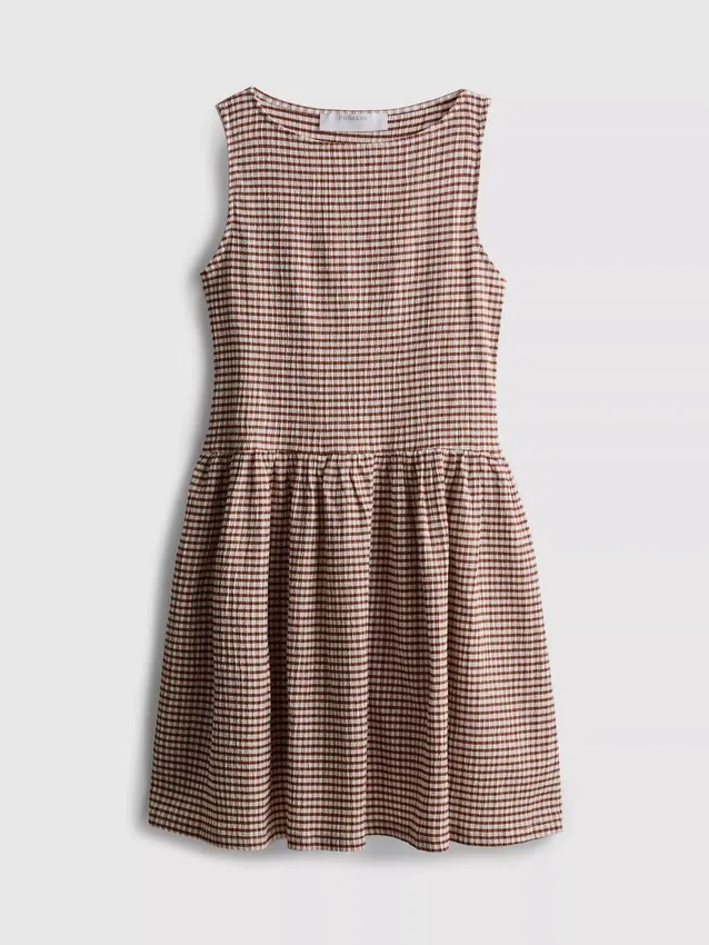 Rochie mini texturată, cu efect de șifonare Rochie mini texturată, cu efect de șifonare