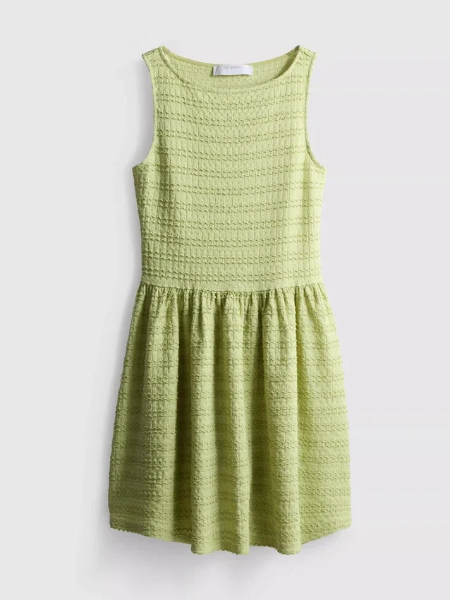 Rochie mini texturată, cu efect de șifonare Rochie mini texturată, cu efect de șifonare