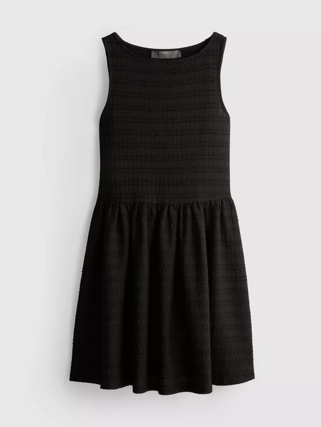 Rochie mini texturată, cu efect de șifonare Rochie mini texturată, cu efect de șifonare