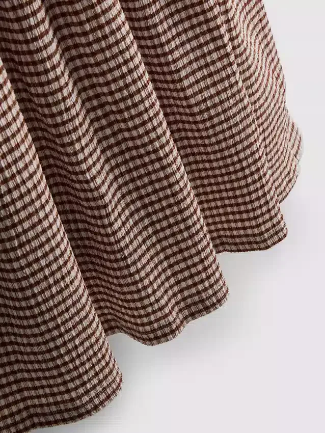 Rochie mini texturată, cu efect de șifonare Rochie mini texturată, cu efect de șifonare