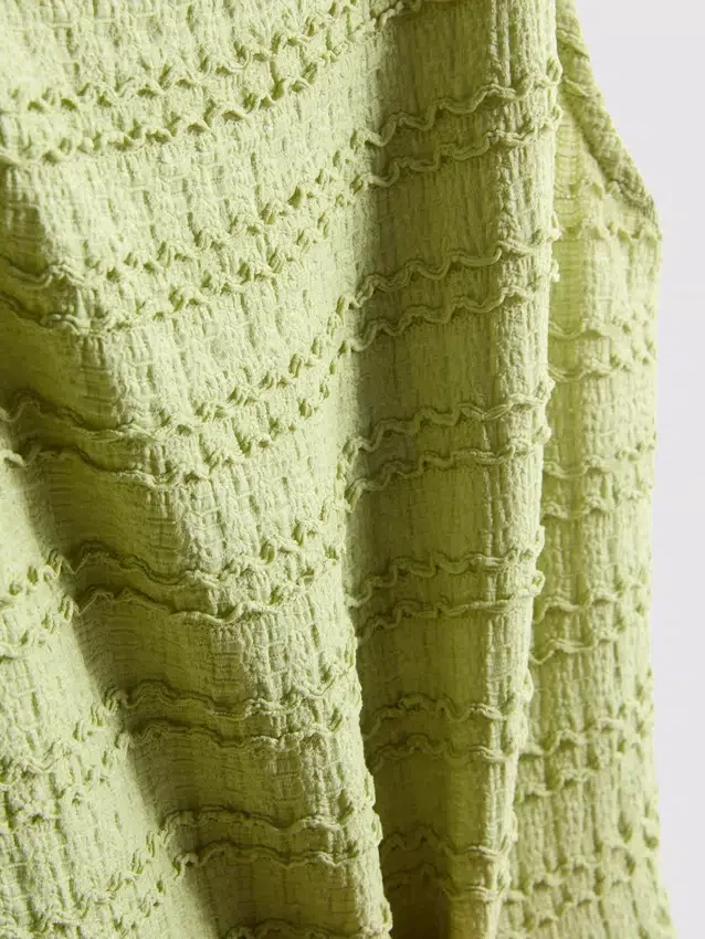 Rochie mini texturată, cu efect de șifonare Rochie mini texturată, cu efect de șifonare