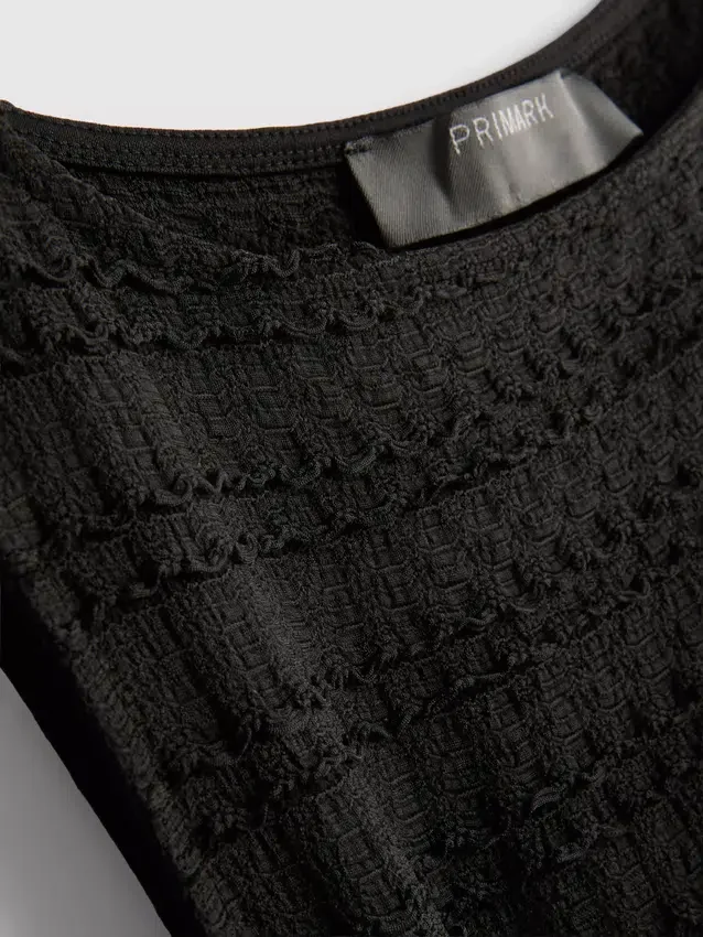 Rochie mini texturată, cu efect de șifonare Rochie mini texturată, cu efect de șifonare