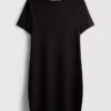 Rochie mini tip cămășă, mulată, cu nervuri Rochie mini tip cămășă, mulată, cu nervuri