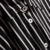 Rochie mini tip cămașă, cu dungi și straturi Rochie mini tip cămașă, cu dungi și straturi