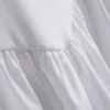 Rochie mini tip corset din amestec de bumbac Rochie mini tip corset din amestec de bumbac