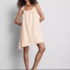 Rochie mini trapez din bumbac Rochie mini trapez din bumbac