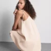 Rochie mini trapez din bumbac Rochie mini trapez din bumbac