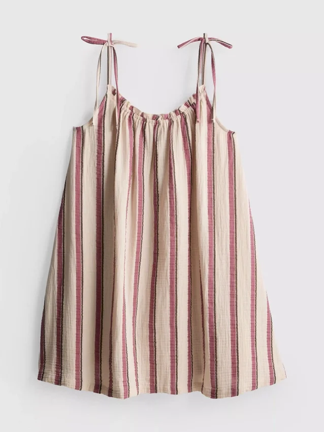 Rochie mini trapez din bumbac Rochie mini trapez din bumbac