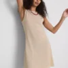 Rochie mini tricotată, cu croi în A Rochie mini tricotată, cu croi în A