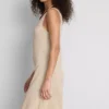 Rochie mini tricotată, cu croi în A Rochie mini tricotată, cu croi în A