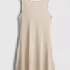 Rochie mini tricotată, cu croi în A Rochie mini tricotată, cu croi în A
