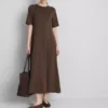 Rochie-tricou midi Rochie-tricou midi