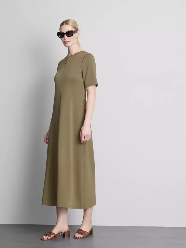 Rochie-tricou midi Rochie-tricou midi