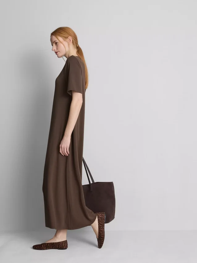 Rochie-tricou midi Rochie-tricou midi