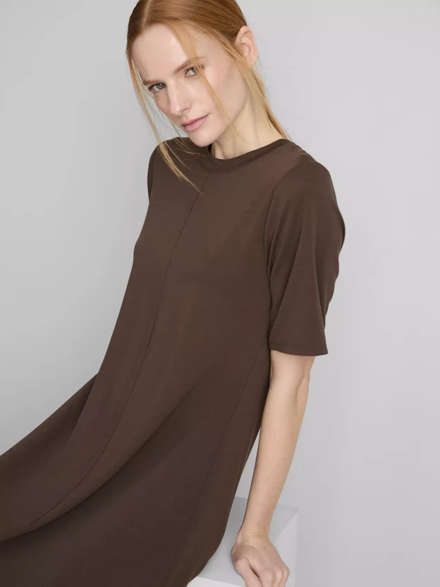 Rochie-tricou midi Rochie-tricou midi
