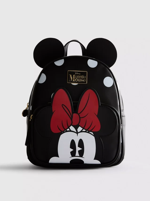 Rucsac 3D cu urechi de Minnie Mouse de la Disney Rucsac 3D cu urechi de Minnie Mouse de la Disney