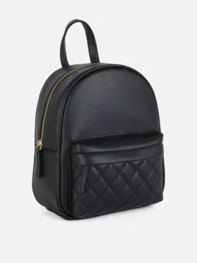 Rucsac mini cu matlasare în formă de romburi