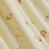 Salopetă de dormit cu imprimeu floral și nervuri Salopetă de dormit cu imprimeu floral și nervuri