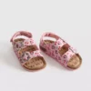 Sandale cu baretă în spate și două catarame cu Minnie Mouse de la Disney