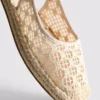 Sandale espadrile cu baretă în spate
