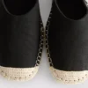 Sandale espadrile cu baretă în spate