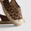 Sandale espadrile cu baretă în spate