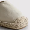 Sandale espadrile cu baretă în spate