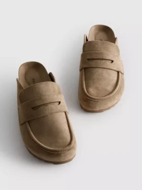 Sandale tip mocasin cu talpă groasă