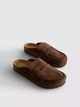 Sandale tip mocasin cu talpă groasă