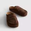Sandale tip mocasin cu talpă groasă Sandale tip mocasin cu talpă groasă