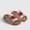 Sandale tip mule cu curea cu două catarame