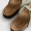 Sandale tip mule cu curea cu două catarame