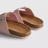 Sandale tip mule cu curea cu două catarame