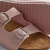 Sandale tip mule cu curea cu două catarame