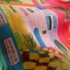 Sarong cu franjuri și imprimeu tropical Sarong cu franjuri și imprimeu tropical