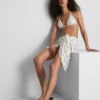 Sarong de plajă cu imprimeu Sarong de plajă cu imprimeu