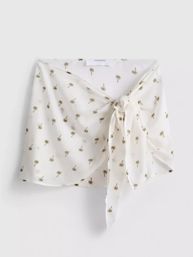 Sarong de plajă cu imprimeu Sarong de plajă cu imprimeu