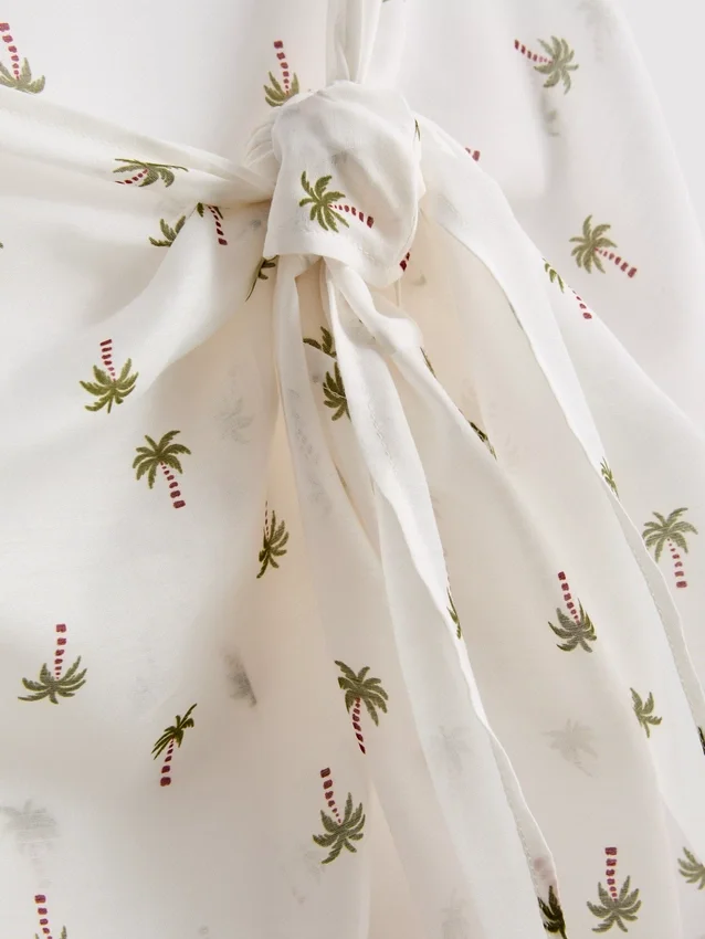 Sarong de plajă cu imprimeu Sarong de plajă cu imprimeu