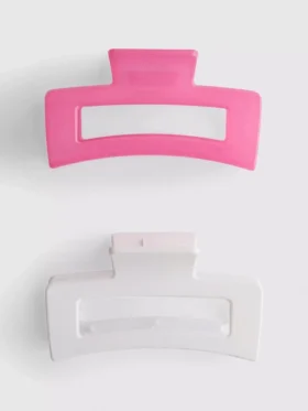 Set de 2 agrafe dreptunghiulare